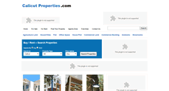 Desktop Screenshot of calicutproperties.com